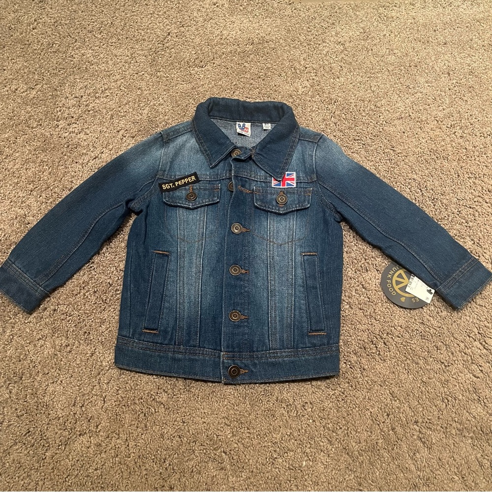 3T Beatles Jean Jacket NWT